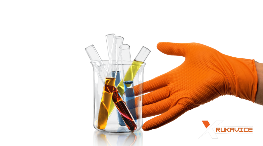 Nitrilove-rukavice-mercator-gogrip-orange-odolnosť-voči-chemikáliam
